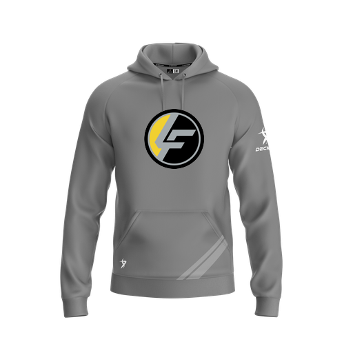 [FOLHSMGY-YXS-LOGO1] Decker Summit Hoodie (Youth XS, Gray, Logo 1)