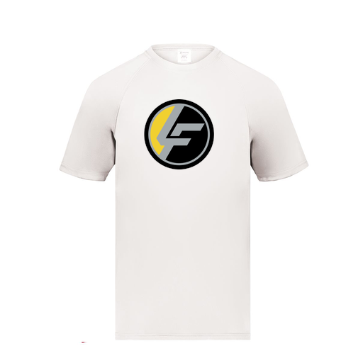 [2790.005.S-LOGO1] Men's Smooth Sport T-Shirt (Adult S, White, Logo 1)