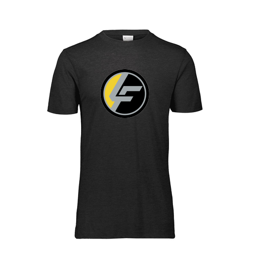 [FTSCUBBK-YS-LOGO1] Decker Youth Tri-Blend T-Shirt - Short Sleeve (Youth S, Black, Logo 1)