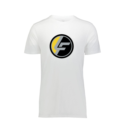 [FTSCUBWH-YS-LOGO1] Decker Youth Tri-Blend T-Shirt - Short Sleeve (Youth S, White, Logo 1)