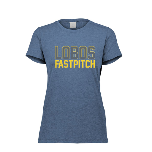 [FTSCUBNV-FAXS-LOGO3] Decker Women's Tri-Blend T-Shirt - Short Sleeve (Female Adult XS, Navy, Logo 3)