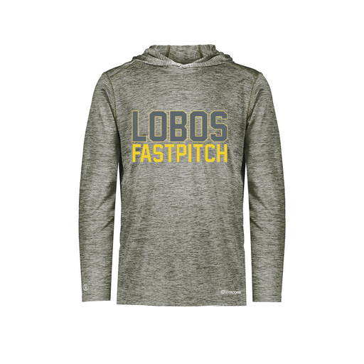 [FOLHCGGY-AS-LOGO3] Decker Men's Charge Hoodie (Adult S, Gray, Logo 3)