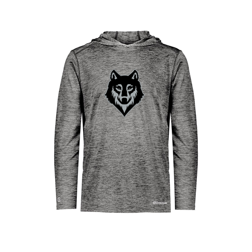 [FOLHCGBK-YS-LOGO2] Decker Youth Charge Hoodie (Youth S, Black, Logo 2)