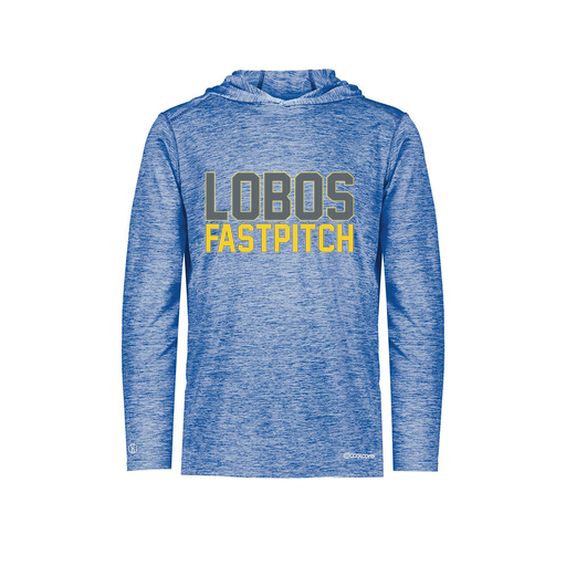 [FOLHCGRY-YS-LOGO3] Decker Youth Charge Hoodie (Youth S, Royal, Logo 3)