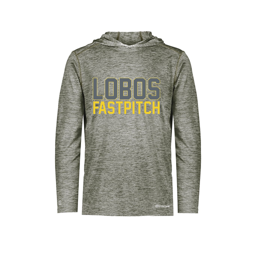 [FOLHCGGY-YS-LOGO3] Decker Youth Charge Hoodie (Youth S, Gray, Logo 3)