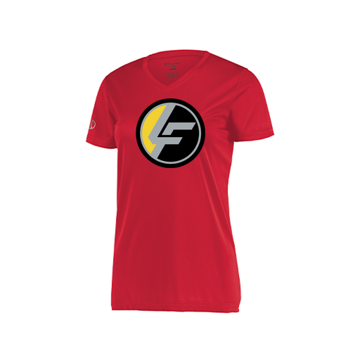 [222820.083.S-LOGO1] Ladies Movement Dri Fit Shirt (Female Adult S, Red, Logo 1)