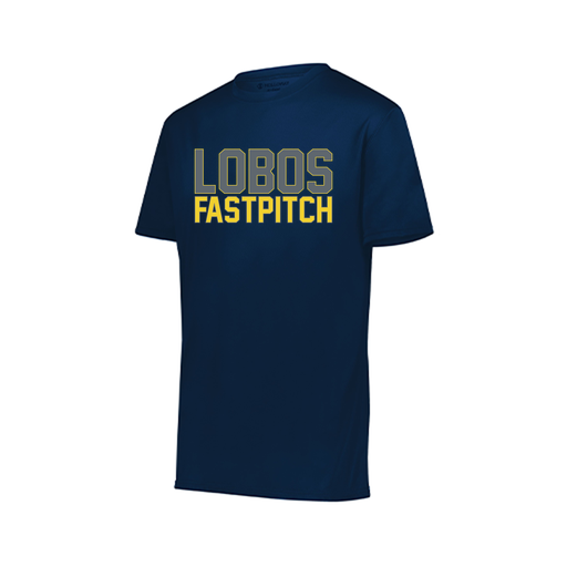 [222819.065.XXS-LOGO3] Youth Movement Dri Fit Shirt (Youth XXS, Navy, Logo 3)